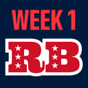 Top RB Fantasy Football Week 1 (PPR)