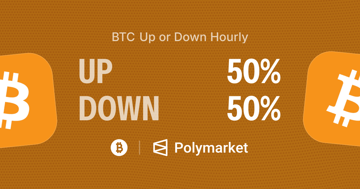 BTC Up or Down Hourly | Polymarket
